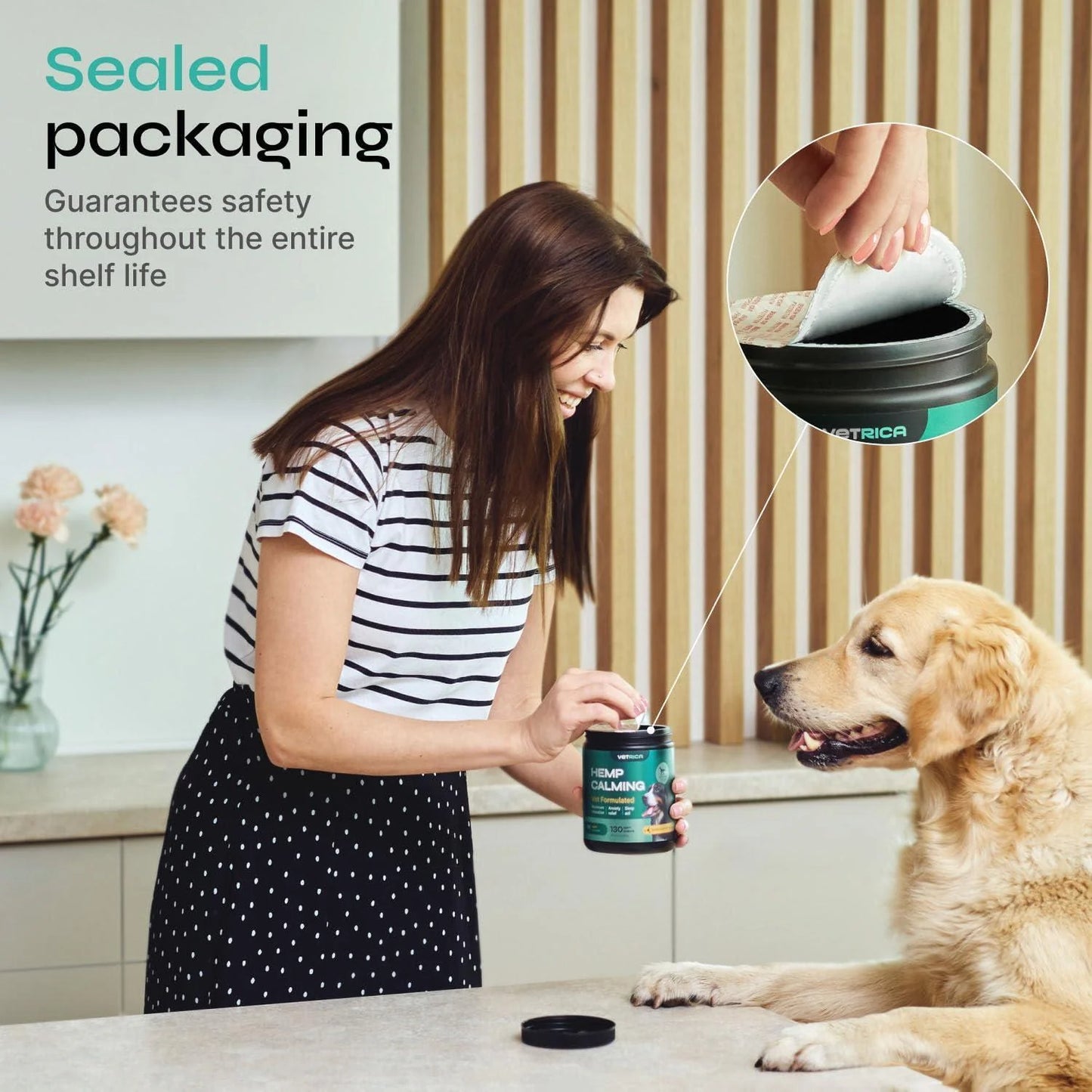 Hemp-Infused Calming Chews for Dog Anxiety Relief