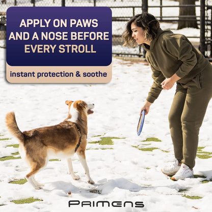 Natural Dog Paw Balm Paw Protection for Hot Pavement Lick Safe Paw Wax 5 oz